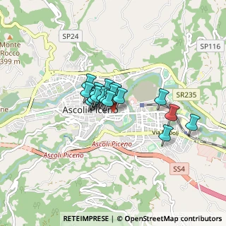 Mappa Via Luigi Mercantini, 63100 Ascoli Piceno AP, Italia (0.53167)