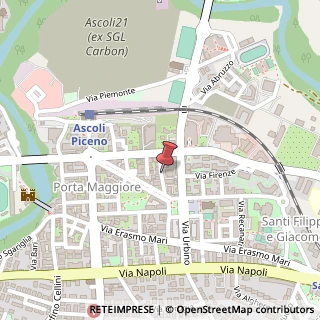 Mappa Via Ravenna,  11, 63100 Ascoli Piceno, Ascoli Piceno (Marche)