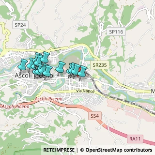 Mappa Via Ravenna, 63100 Ascoli Piceno AP, Italia (0.92625)