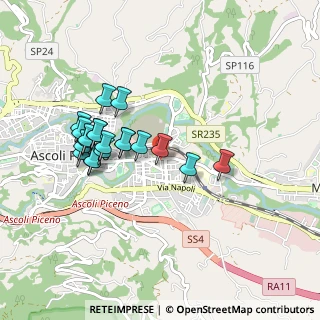 Mappa Via Ravenna, 63100 Ascoli Piceno AP, Italia (0.87)