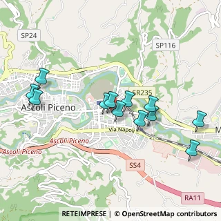 Mappa Via Ravenna, 63100 Ascoli Piceno AP, Italia (0.96333)