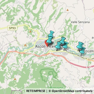 Mappa Via XX Settembre, 63100 Ascoli Piceno AP, Italia (1.40692)