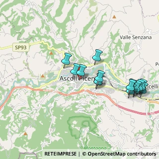 Mappa Rua del Macello, 63100 Ascoli Piceno AP, Italia (2.09667)