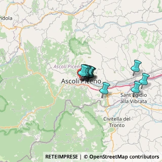 Mappa Via XX Settembre, 63100 Ascoli Piceno AP, Italia (3.88769)