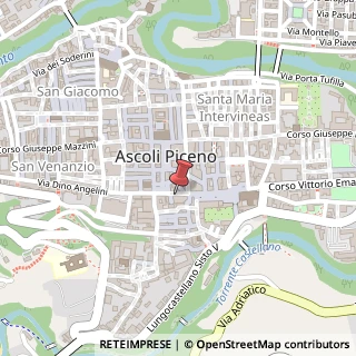 Mappa Via XX Settembre, 1, 63100 Ascoli Piceno, Ascoli Piceno (Marche)