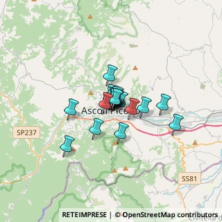 Mappa Via XX Settembre, 63100 Ascoli Piceno AP, Italia (1.6665)