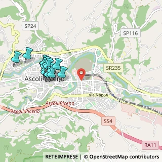 Mappa Via Alessandria 12 Scala D 4^ piano, 63100 Ascoli Piceno AP, Italia (1.062)