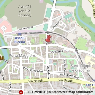 Mappa Viale Indipendenza,  42, 63100 Ascoli Piceno, Ascoli Piceno (Marche)