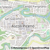 地図 Ascoli Piceno