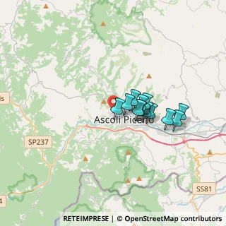 Mappa Via Gioacchino Rossini, 63100 Ascoli Piceno AP, Italia (2.56583)
