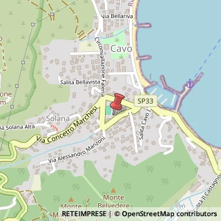 Mappa 57038 Cavo LI, Italia, 57038 Rio Marina, Livorno (Toscana)