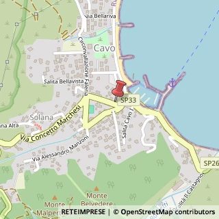Mappa Viale G. Pietri, 6, 57038 Rio Marina, Livorno (Toscana)