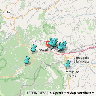 Mappa Via Antonio Vivaldi, 63100 Ascoli Piceno AP, Italia (4.83091)