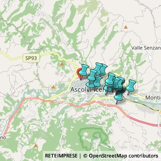 Mappa Via dei Cappuccini, 63100 Ascoli Piceno AP, Italia (1.58389)