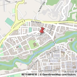 Mappa Via s. emidio rosso 3, 63100 Ascoli Piceno, Ascoli Piceno (Marche)