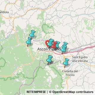 Mappa Via Sant'Emidio Rosso, 63100 Ascoli Piceno AP, Italia (5.17182)