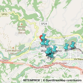 Mappa Via dei Cappuccini, 63100 Ascoli Piceno AP, Italia (0.91667)