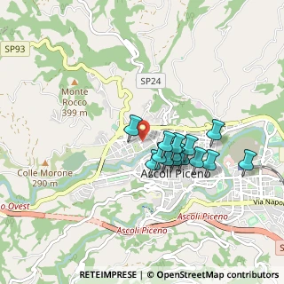 Mappa Via dei Cappuccini, 63100 Ascoli Piceno AP, Italia (0.75286)