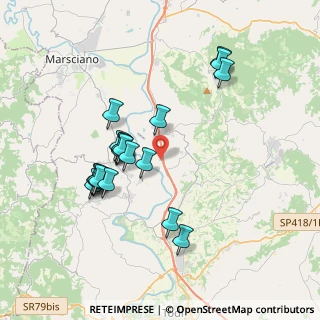 Mappa Voc .San Giovanni Basso, 06059 Todi PG, Italia (3.615)