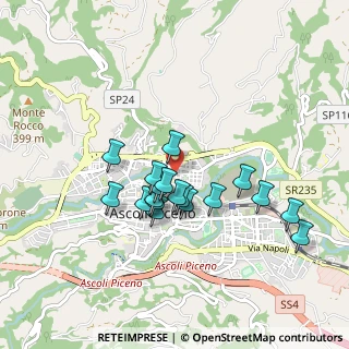 Mappa Viale Sinibaldo Vellei, 63100 Ascoli Piceno AP, Italia (0.77667)