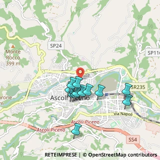 Mappa Viale Sinibaldo Vellei, 63100 Ascoli Piceno AP, Italia (0.82167)