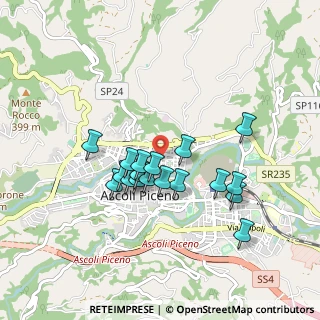 Mappa Viale Sinibaldo Vellei, 63100 Ascoli Piceno AP, Italia (0.77944)