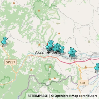 Mappa Viale Sinibaldo Vellei, 63100 Ascoli Piceno AP, Italia (2.8575)