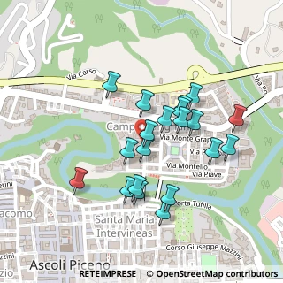 Mappa Viale Sinibaldo Vellei, 63100 Ascoli Piceno AP, Italia (0.211)