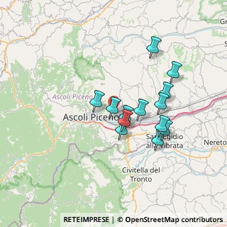 Mappa Frazione Monticelli, 63100 Ascoli Piceno AP, Italia (6.11308)