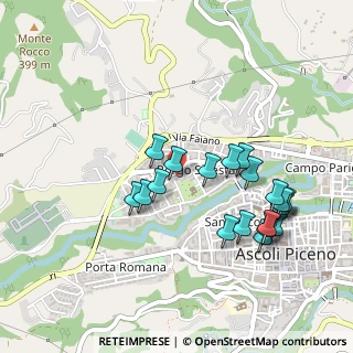 Mappa Via Giuseppe Verdi, 63100 Ascoli Piceno AP, Italia (0.498)