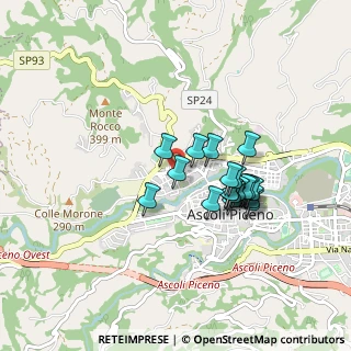 Mappa Via Raffaello Sanzio, 63100 Ascoli Piceno AP, Italia (0.736)