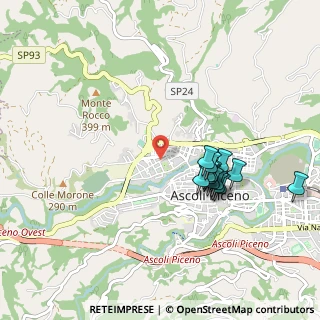 Mappa Via Giuseppe Verdi, 63100 Ascoli Piceno AP, Italia (0.91462)