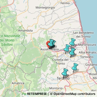 Mappa Via Giuseppe Verdi, 63100 Ascoli Piceno AP, Italia (12.07083)