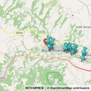 Mappa Via Giuseppe Verdi, 63100 Ascoli Piceno AP, Italia (2.02538)