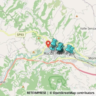 Mappa Via Giuseppe Verdi, 63100 Ascoli Piceno AP, Italia (1.09455)