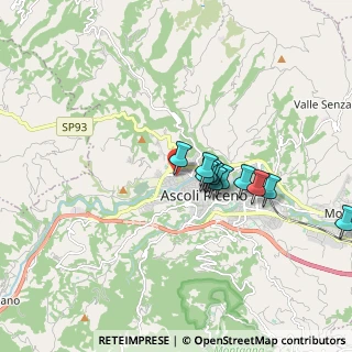 Mappa Via Giuseppe Verdi, 63100 Ascoli Piceno AP, Italia (1.46364)