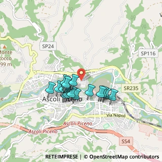 Mappa Via Pasubio, 63100 Ascoli Piceno AP, Italia (0.7225)