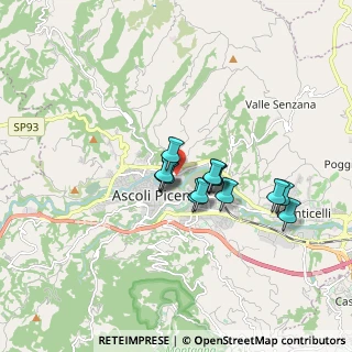 Mappa Via Pasubio, 63100 Ascoli Piceno AP, Italia (1.30615)