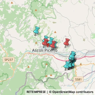 Mappa Via Pasubio, 63100 Ascoli Piceno AP, Italia (3.85588)
