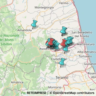 Mappa Via Berardo Tucci, 63100 Ascoli Piceno AP, Italia (8.89556)