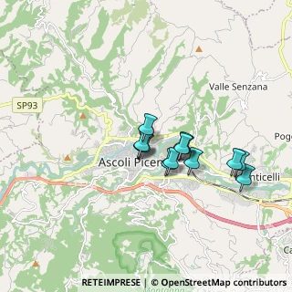 Mappa Via Fabio Filzi, 63100 Ascoli Piceno AP, Italia (1.36308)