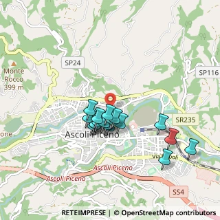 Mappa Via Fabio Filzi, 63100 Ascoli Piceno AP, Italia (0.75)