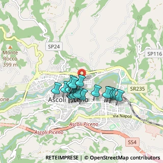 Mappa Via Fabio Filzi, 63100 Ascoli Piceno AP, Italia (0.68438)