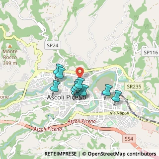 Mappa Via Fabio Filzi, 63100 Ascoli Piceno AP, Italia (0.68636)