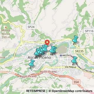 Mappa Via Fabio Filzi, 63100 Ascoli Piceno AP, Italia (0.77364)