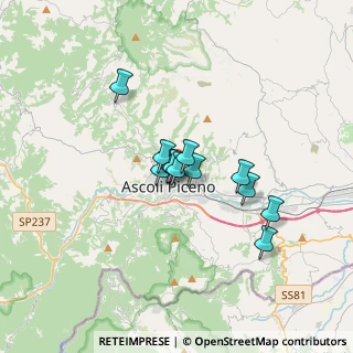 Mappa Via Nazario Sauro, 63100 Ascoli Piceno AP, Italia (2.33833)
