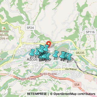 Mappa Via Nazario Sauro, 63100 Ascoli Piceno AP, Italia (0.70063)