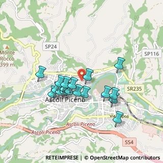 Mappa Via XXIV Maggio, 63100 Ascoli Piceno AP, Italia (0.80389)
