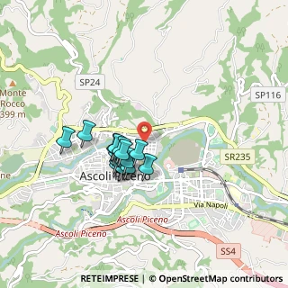Mappa Via Nazario Sauro, 63100 Ascoli Piceno AP, Italia (0.67533)