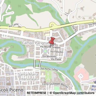 Mappa Via monte grappa 14, 84093 Ascoli Piceno, Ascoli Piceno (Marche)